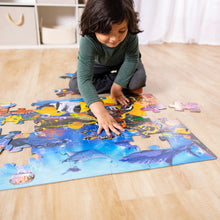 Load image into Gallery viewer, Underwater Floor Puzzle - 48 pieces