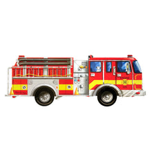 Load image into Gallery viewer, Giant Fire Truck Floor Puzzle - 24 pieces