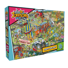 Load image into Gallery viewer, Jokesaws: Country Show Chaos - 1000 pieces (Damaged Box)