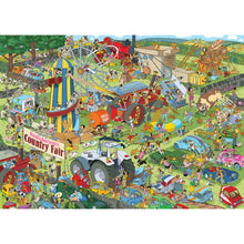 Load image into Gallery viewer, Jokesaws: Country Show Chaos - 1000 pieces (Damaged Box)