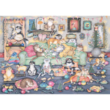 Load image into Gallery viewer, Crazy Cats: Christmas Crackers - 1000 pieces