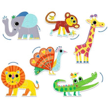 Load image into Gallery viewer, Puzzle Duo - Articulo Animals