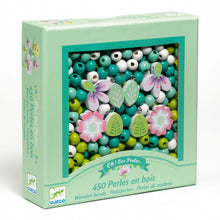Load image into Gallery viewer, Wooden Bead Set - Flowers & Foliage