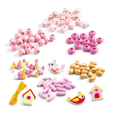 Load image into Gallery viewer, Wooden Bead Set - Birds