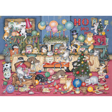 Load image into Gallery viewer, Feline Festivities - 1000 pieces