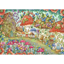 Load image into Gallery viewer, Floral Mushroom Houses - 1000 pieces