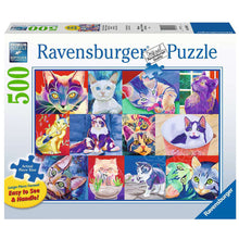 Load image into Gallery viewer, Hello Kitty Kat - 500 pieces