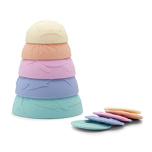 Load image into Gallery viewer, Ocean Stacking Cups - Rainbow Pastel