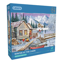 Load image into Gallery viewer, Winter at the Cabin - 1000 pieces