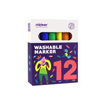Load image into Gallery viewer, Washable Markers - 12 Colours