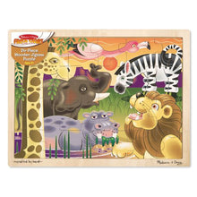 Load image into Gallery viewer, African Plains Wooden Puzzle - 24 pieces