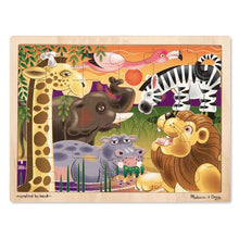 Load image into Gallery viewer, African Plains Wooden Puzzle - 24 pieces