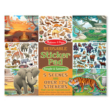 Load image into Gallery viewer, Reusable Sticker Pad: Jungle & Savanna