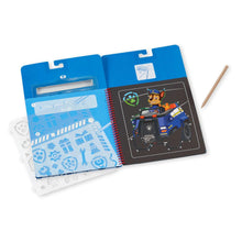 Load image into Gallery viewer, PAW Patrol Scratch Art: Chase
