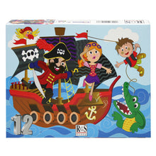 Load image into Gallery viewer, Pirate Puzzle - 12 pieces