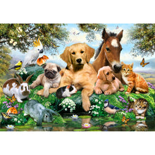 Load image into Gallery viewer, Summer Pals Puzzle - 80 pieces