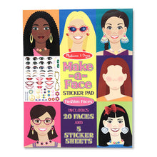 Load image into Gallery viewer, Make-a-Face Sticker Pad