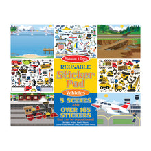 Load image into Gallery viewer, Reusable Sticker Pad: Vehicles