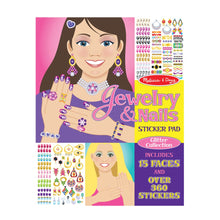 Load image into Gallery viewer, Jewelry & Nails Sticker Pad