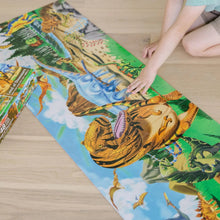 Load image into Gallery viewer, Land of Dinosaurs Floor Puzzle - 48 pieces