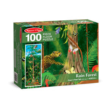 Load image into Gallery viewer, Rainforest Floor Puzzle - 100 pieces