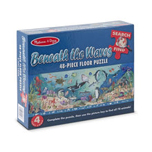 Load image into Gallery viewer, Beneath the Waves Search & Find Floor Puzzle - 48 pieces