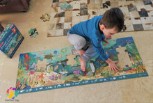 Load image into Gallery viewer, Beneath the Waves Search & Find Floor Puzzle - 48 pieces