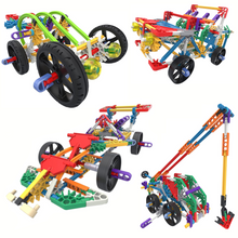 Load image into Gallery viewer, Building Fun Tub - 300 pieces/20 builds