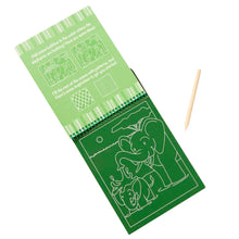 Load image into Gallery viewer, On the Go Scratch Art Colour Reveal: Safari