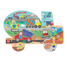 Load image into Gallery viewer, Construction Puzzle - 40 pieces