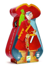 Load image into Gallery viewer, Silhouette Puzzle - The Pirate And The Treasure - 36 pieces