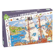 Load image into Gallery viewer, Pirates Observation Puzzle - 100 pieces