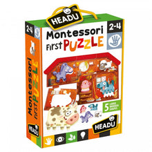 Load image into Gallery viewer, Montessori First Puzzle:  The Farm