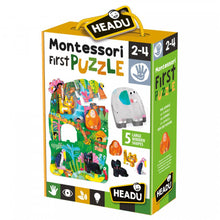 Load image into Gallery viewer, Montessori First Puzzle: The Jungle