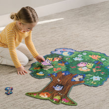 Load image into Gallery viewer, Shaped Floor Puzzle - Hoot Owl Hoot - 50 pieces