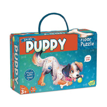Load image into Gallery viewer, Shaped Floor Puzzle - Puppy - 43 pieces