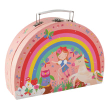 Load image into Gallery viewer, Tin Tea Set: Rainbow Fairy - 10 pieces