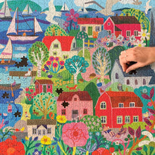 Load image into Gallery viewer, Swedish Fishing Village - 1000 pieces