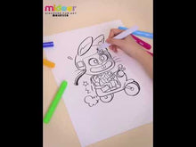 Load and play video in Gallery viewer, Washable Markers - 12 Colours