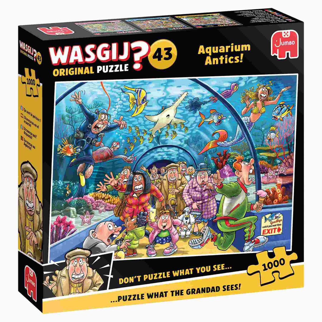 Wasgij Original 43: Aquarium Antics - 1000 pieces