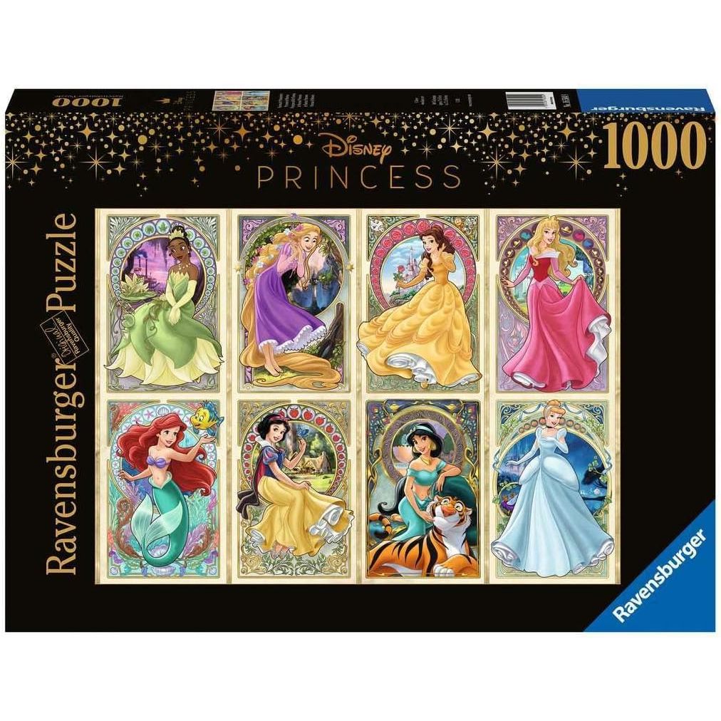 Art Nouveau Princesses - 1000 pieces