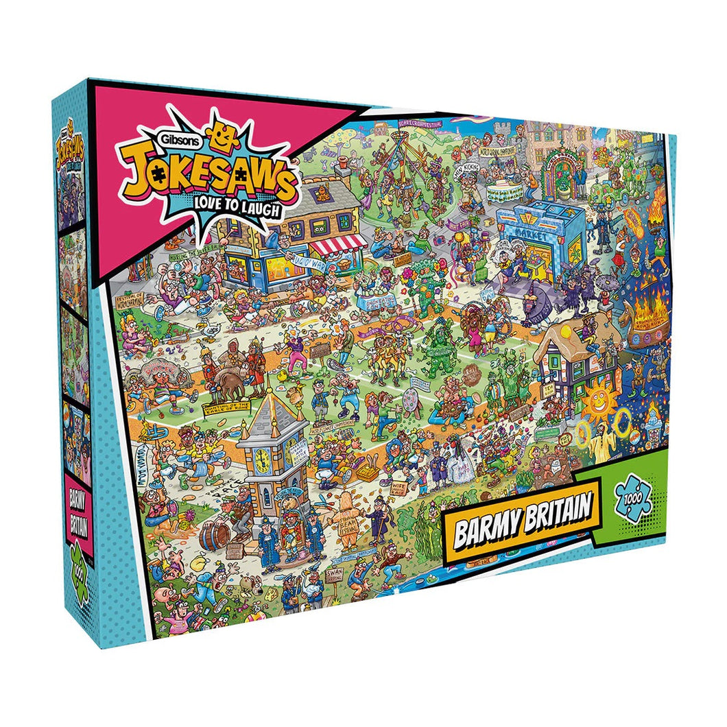 Jokesaws: Barmy Britain - 1000 pieces
