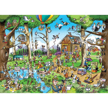 Load image into Gallery viewer, DoodleTown: Birdwatcher&#39;s Paradise - 1000 pieces
