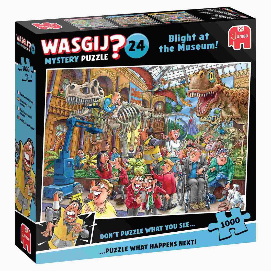 Wasgij Mystery 24: Blight at the Museum - 1000 pieces