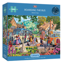 Load image into Gallery viewer, Boarding the Bus - 1000 pieces
