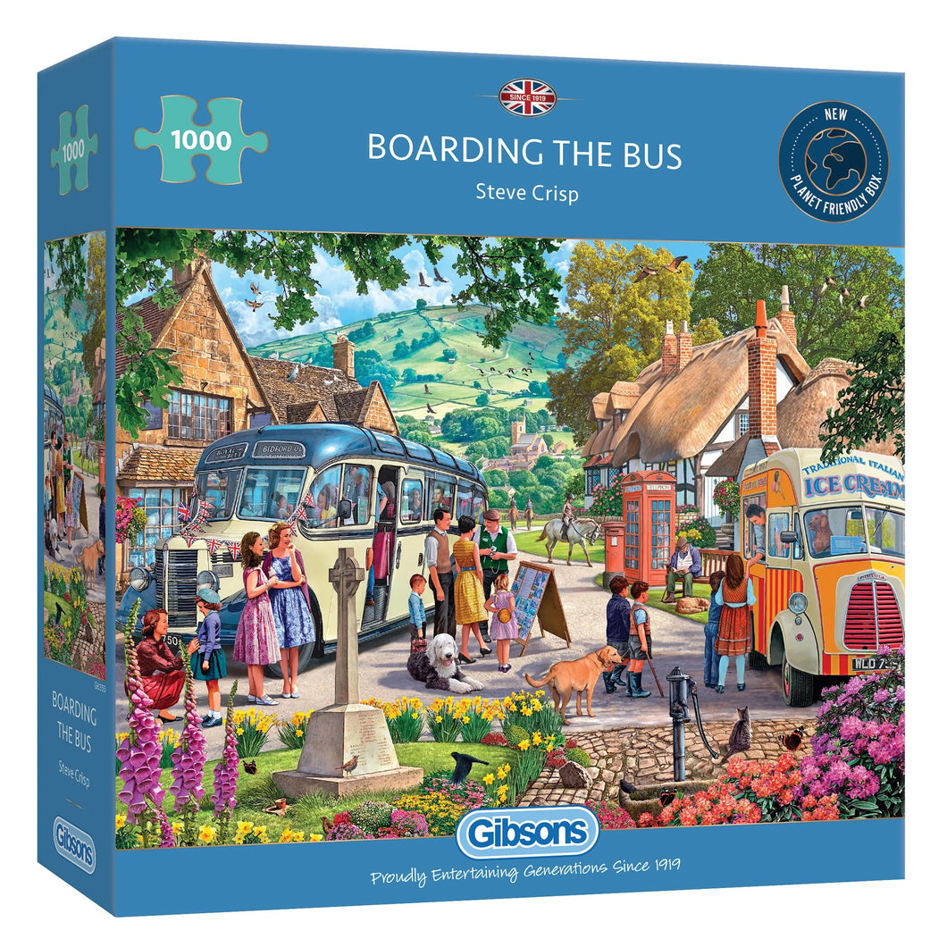 Boarding the Bus - 1000 pieces
