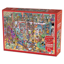 Load image into Gallery viewer, DoodleTown: Bookshop Bedlam - 1000 pieces
