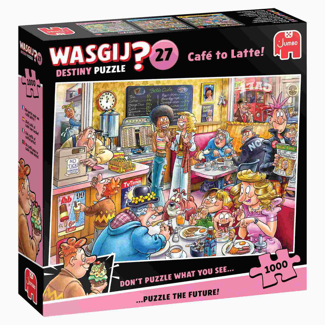 Wasgij Destiny 27: Café to Latte - 1000 pieces