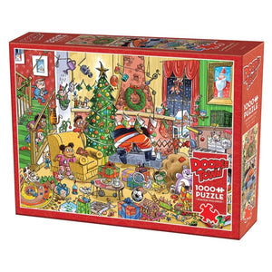 DoodleTown: Catching Santa - 1000 pieces