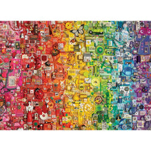 Load image into Gallery viewer, Colourful Rainbow - 1000 pieces
